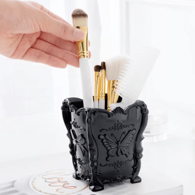 RetroCharm Desktop Cosmetics Storage Organizer Box Makeup And Skincare Holder 1