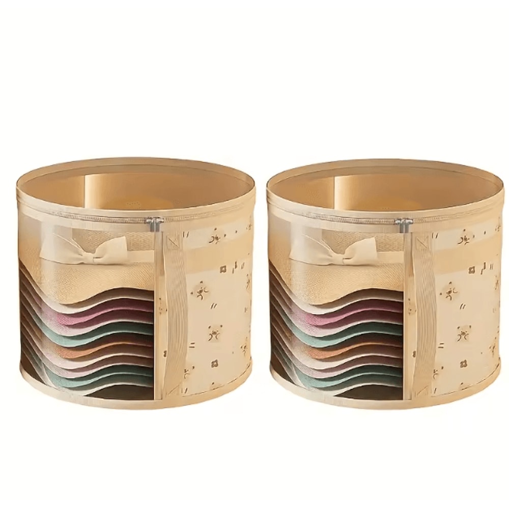 TravelGuard Large Wide Brim Hat Storage Box Portable Closet And Travel Organizer 4