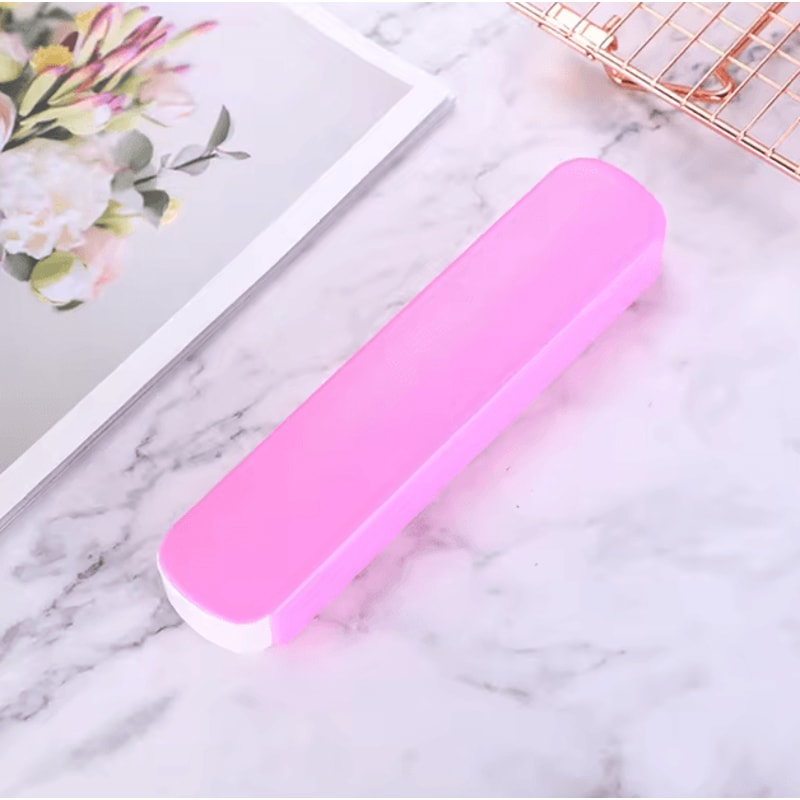 EcoCarry Portable Cutlery Storage Box Wheat Straw Tableware Travel Case 3