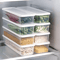 FreshSeal Transparent Refrigerator Storage Box Sealed Food Preservation Container 0