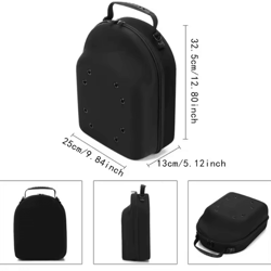capguard hard shell baseball cap travel case portable hat carrier organizer