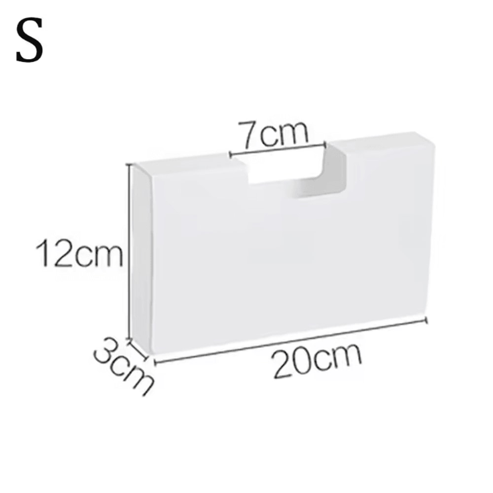 SmartDispense Wall Mounted Plastic Bag Dispenser Box Multifunctional Storage Organizer 3