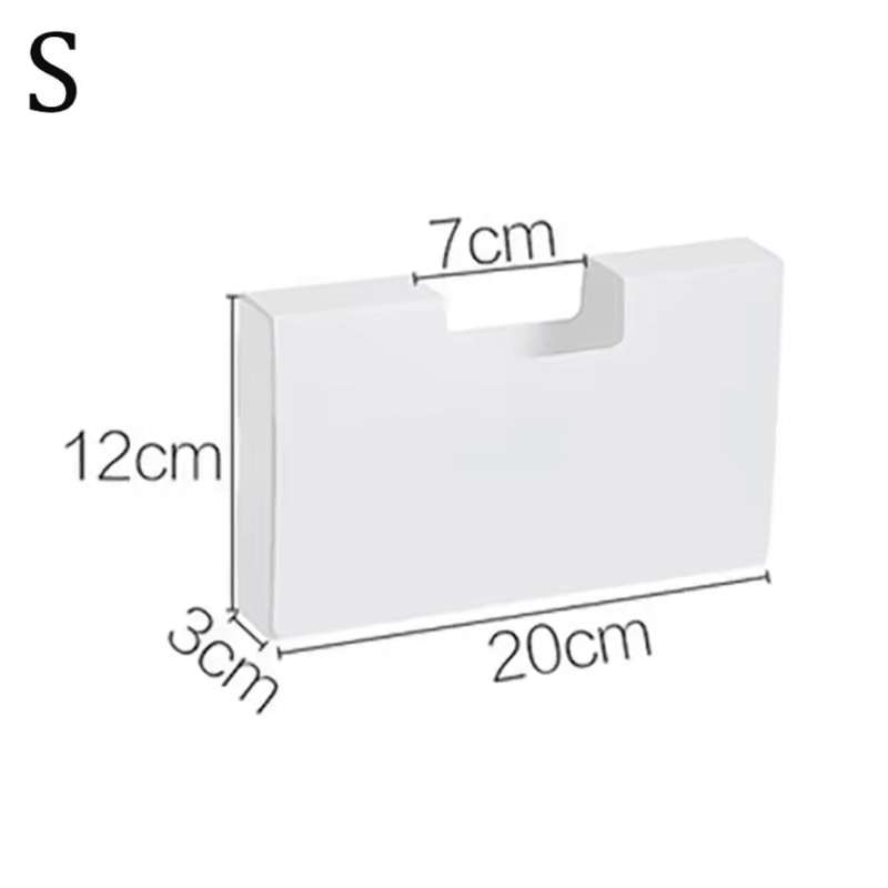 SmartDispense Wall Mounted Plastic Bag Dispenser Box Multifunctional Storage Organizer 3