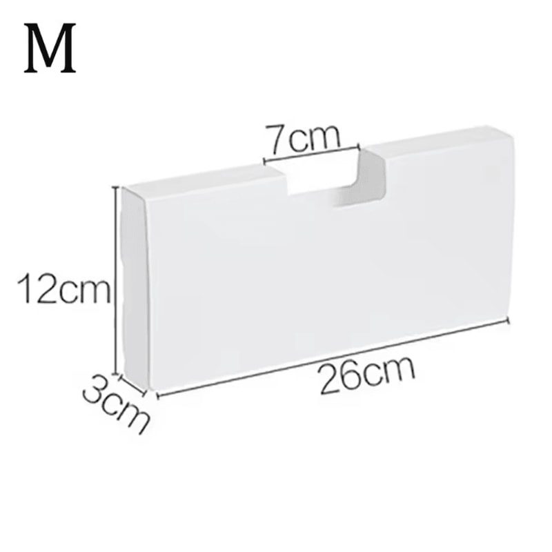 SmartDispense Wall Mounted Plastic Bag Dispenser Box Multifunctional Storage Organizer 4