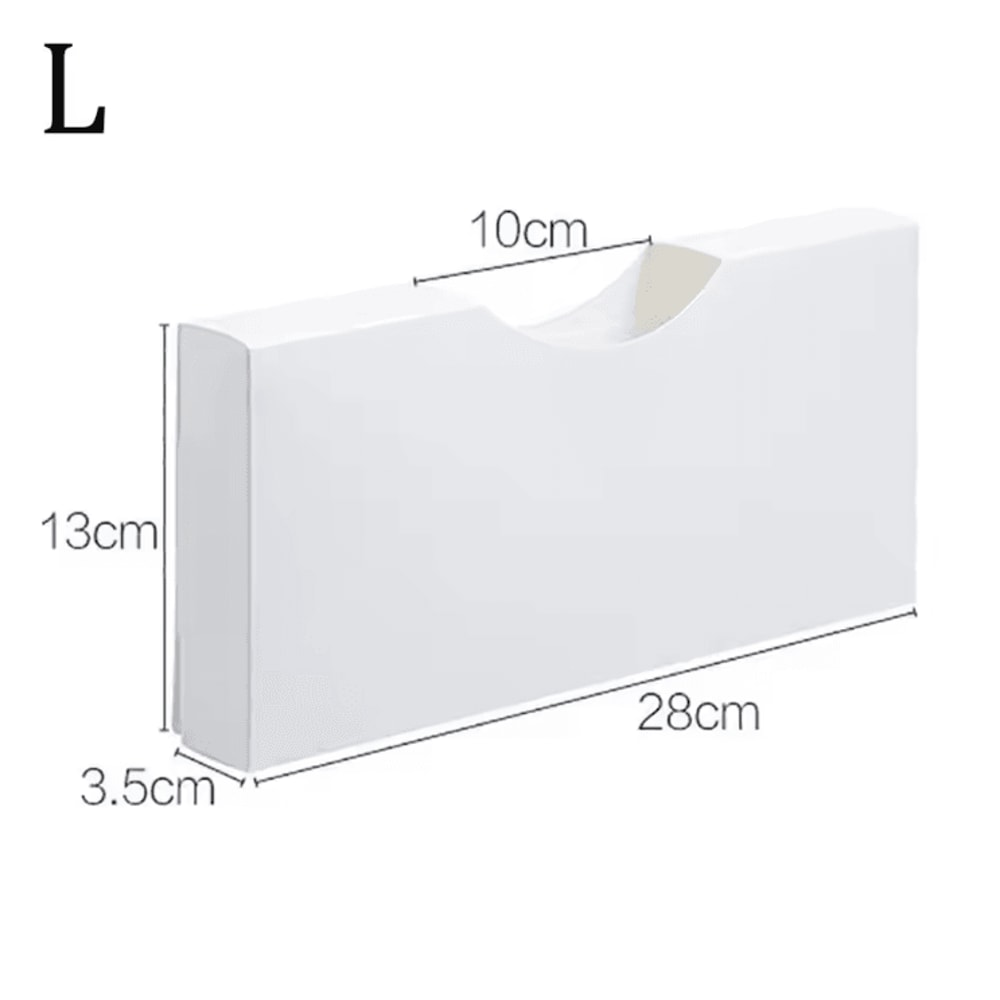 SmartDispense Wall Mounted Plastic Bag Dispenser Box Multifunctional Storage Organizer 5