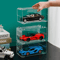 StackPro Acrylic 1 24 Model Car Display Case Transparent Stackable Storage Box 3