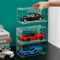 StackPro Acrylic 1 24 Model Car Display Case Transparent Stackable Storage Box 3