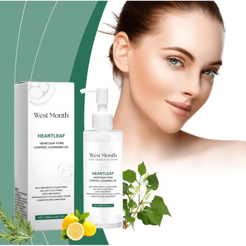 PureClean Lightweight Facial Cleansing Oil Deep Pore Makeup Remover 0