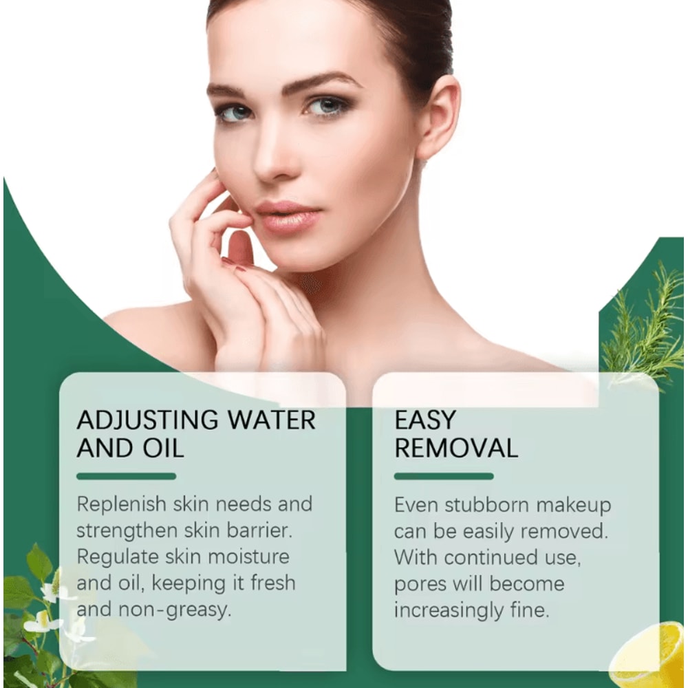 PureClean Lightweight Facial Cleansing Oil Deep Pore Makeup Remover 1