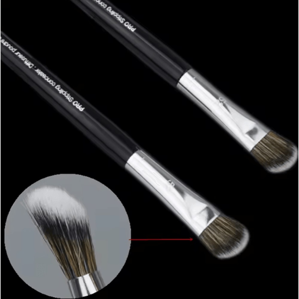 Pro Blend 52 Stippling Foundation And Concealer Brush For Smooth Airbrushed Finish 0