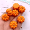 Kawaii 3D Pumpkin Resin Flatback Charms Set For DIY Crafts And Jewelry Making 1