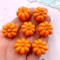 Kawaii 3D Pumpkin Resin Flatback Charms Set For DIY Crafts And Jewelry Making 2