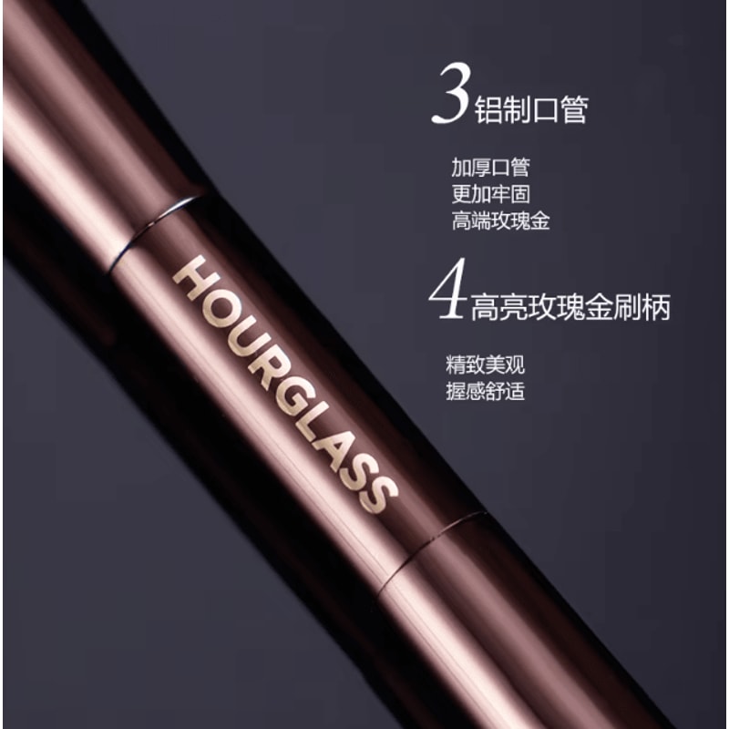 Lighting Edit Contour Powder Brush With Metal Handle For Smooth Blush And Bronzer Blending 2