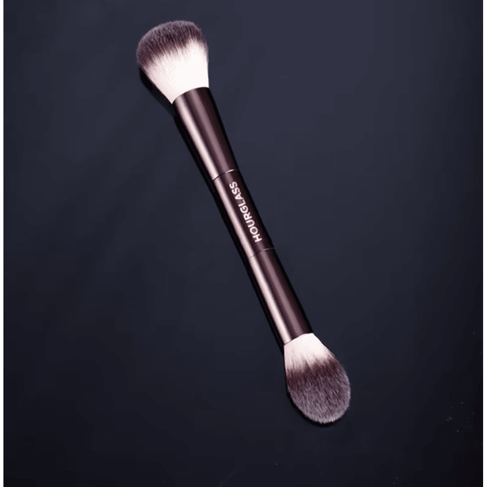 Lighting Edit Contour Powder Brush With Metal Handle For Smooth Blush And Bronzer Blending 3
