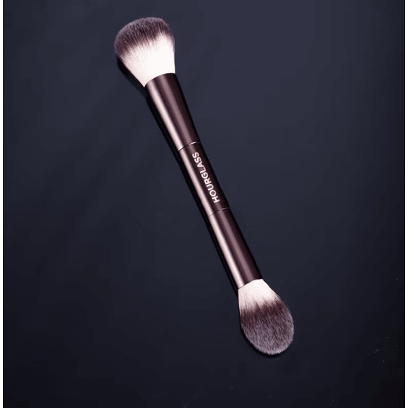 Lighting Edit Contour Powder Brush With Metal Handle For Smooth Blush And Bronzer Blending 3