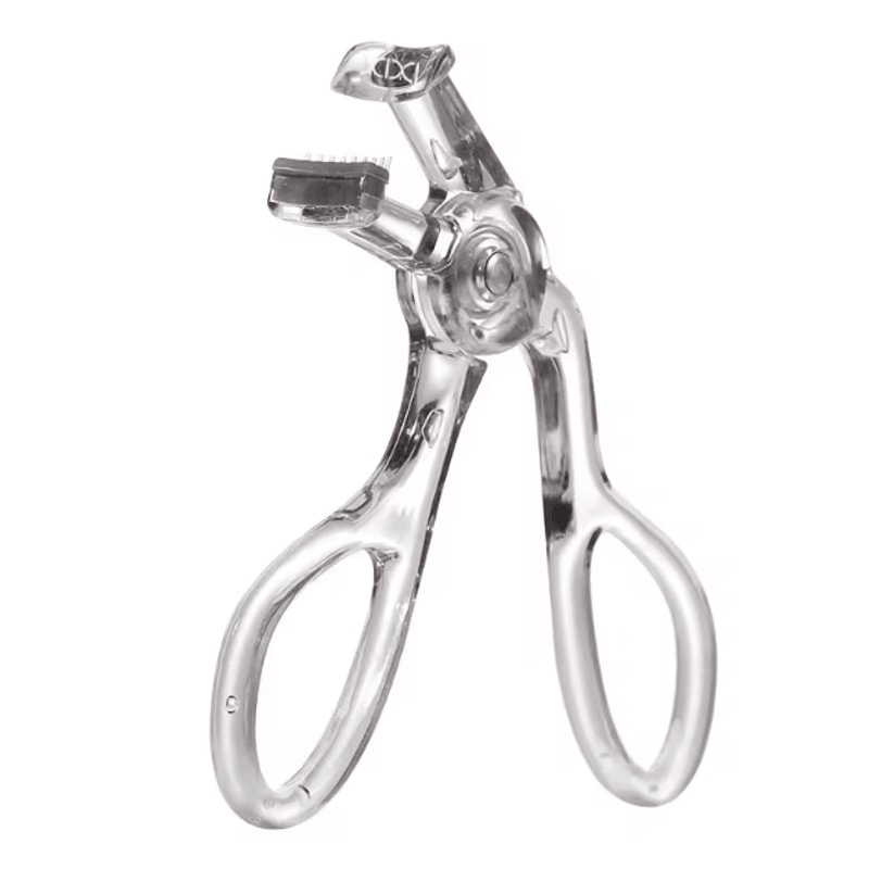Frameless Eyelash Curler With Comb And Refill Pad For Long Lasting Lifted Lashes 5