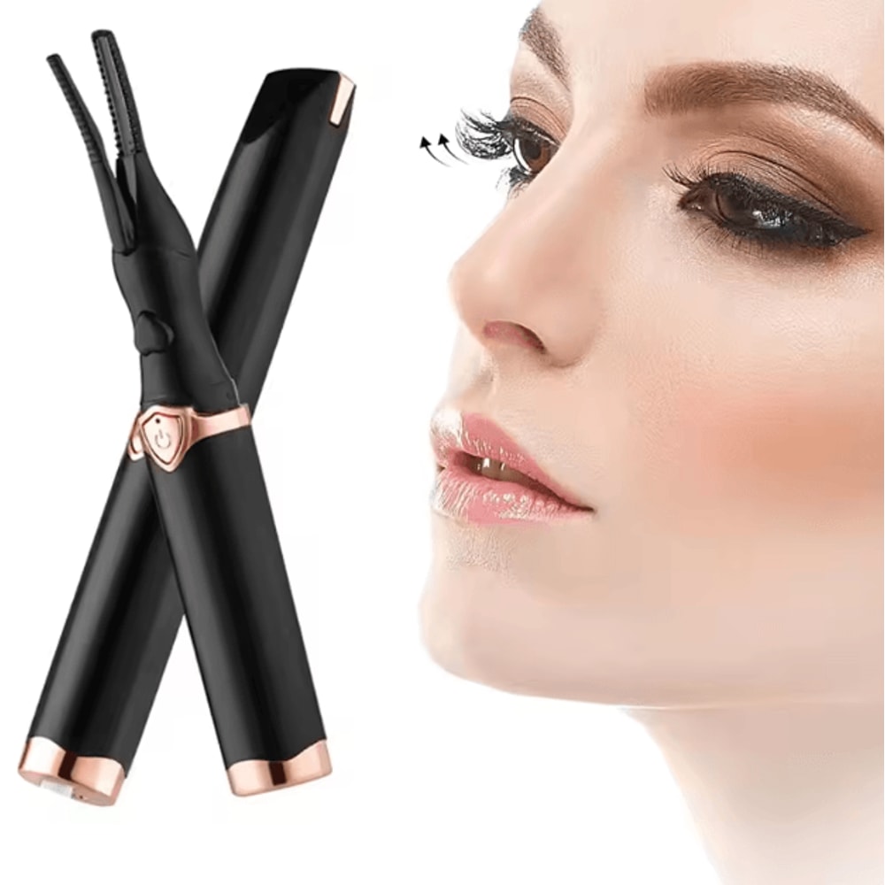Portable Heated Eyelash Curler For Long Lasting Lift And Natural Lash Curl 3
