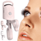 Rechargeable Heated Eyelash Curler With Adjustable Temperature For Long Lasting Lift 0
