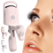 Rechargeable Heated Eyelash Curler With Adjustable Temperature For Long Lasting Lift 0