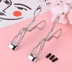 mini stainless steel partial eyelash curler for precise corner lash lift