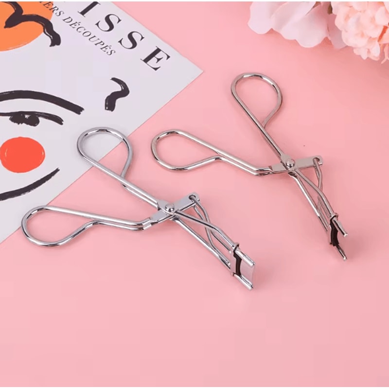Mini Stainless Steel Partial Eyelash Curler For Precise Corner Lash Lift 2