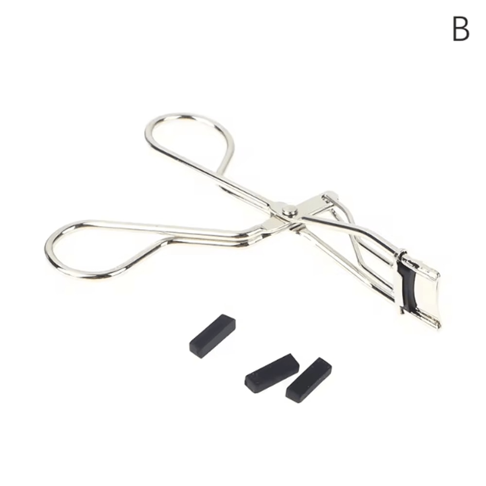 Mini Stainless Steel Partial Eyelash Curler For Precise Corner Lash Lift 3