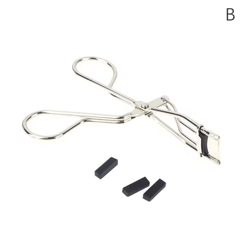 Mini Stainless Steel Partial Eyelash Curler For Precise Corner Lash Lift 3
