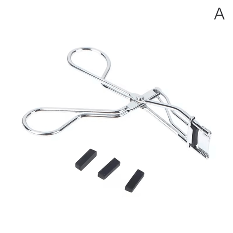 Mini Stainless Steel Partial Eyelash Curler For Precise Corner Lash Lift 4