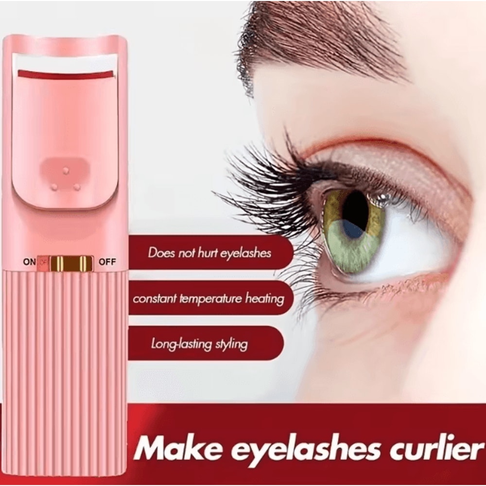 Electric Heated Eyelash Curler For Long Lasting Natural Lash Lift 2