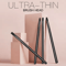 4 Piece Ultra Thin Angled Eyebrow And Eyeliner Brush Set For Precision Detail Makeup 0