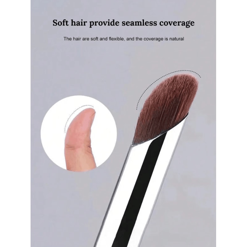 Soft Round Head Concealer Brush Set For Seamless Coverage And Flawless Blending 1