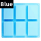 6 Grid Rectangle Silicone Mold For Soap Cake Chocolate And DIY Crafts 5