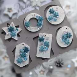 6 cavity silicone wax tablet mold for aromatherapy candles soap and diy crafts