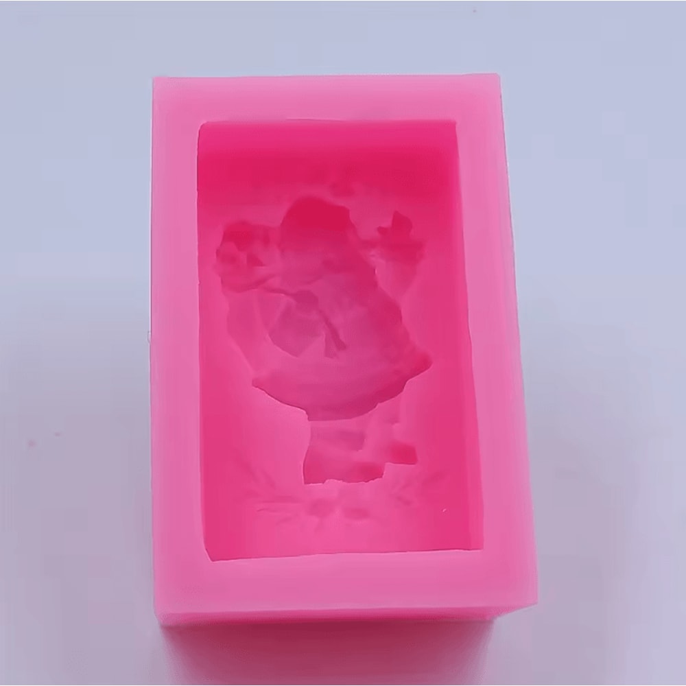 Santa Claus Silicone Mold For Soap Candle Chocolate And Festive DIY Crafts 4