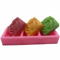 3 Cavities Flower Soap Molds Handmade Silicone Mold For Natural Soap Making 6