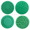 3D Handmade Silicone Soap Molds 4 Flower Types Bar Making Mould Tools Handmade DIY Circular Shape S 2