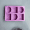 Oval Square Leaf Silicone Soap Mold For Handmade Soap Candle And DIY Crafts 1