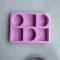 Oval Square Leaf Silicone Soap Mold For Handmade Soap Candle And DIY Crafts 4