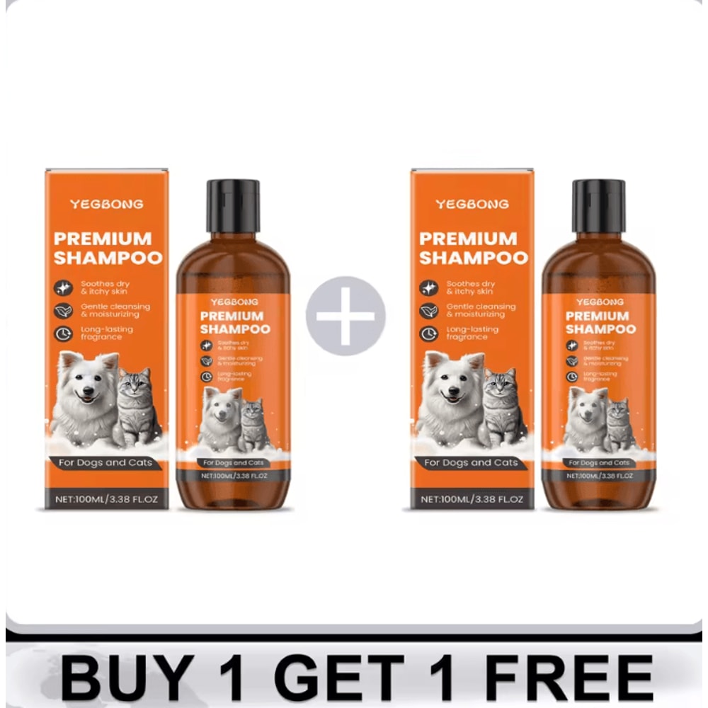 Waterless Pet Shampoo Foam For Dogs And Cats Gentle Odor Control And Easy Cleaning 4