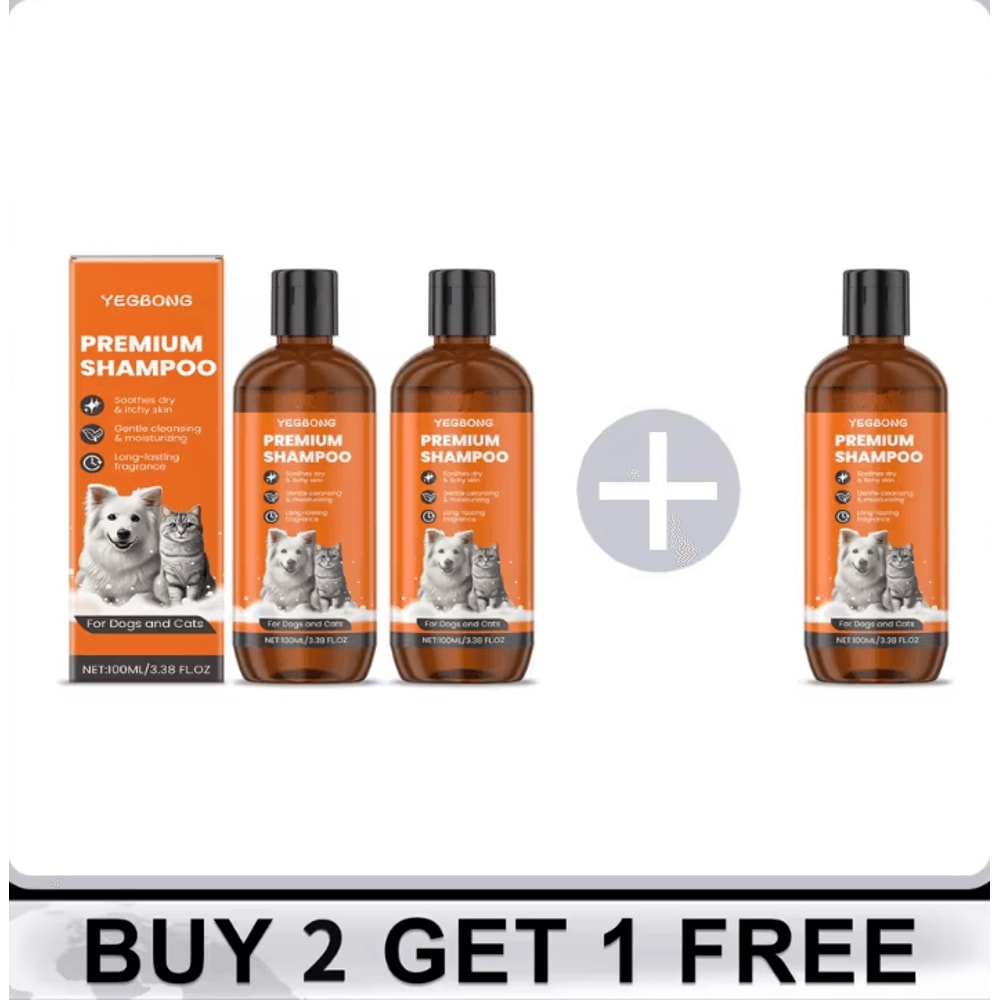 Waterless Pet Shampoo Foam For Dogs And Cats Gentle Odor Control And Easy Cleaning 6