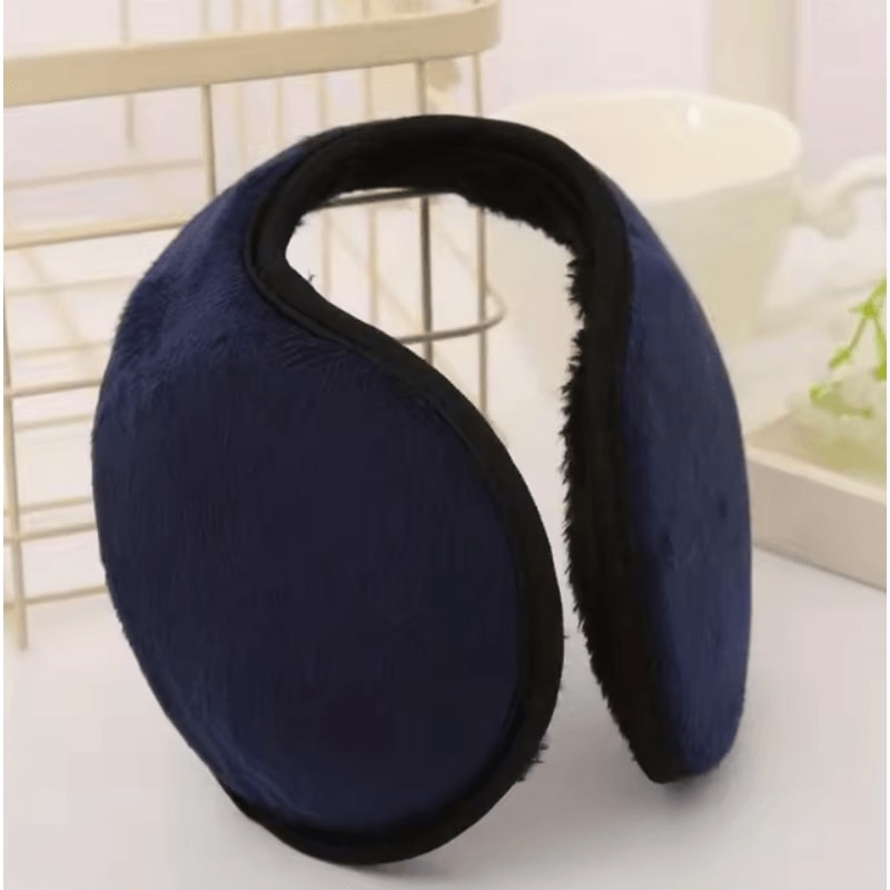 Pearl Plush Earmuffs For Winter Soft Faux Rabbit Fur Ear Warmers 2