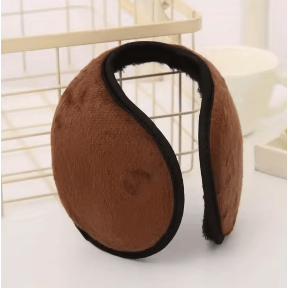 Pearl Plush Earmuffs For Winter Soft Faux Rabbit Fur Ear Warmers 5