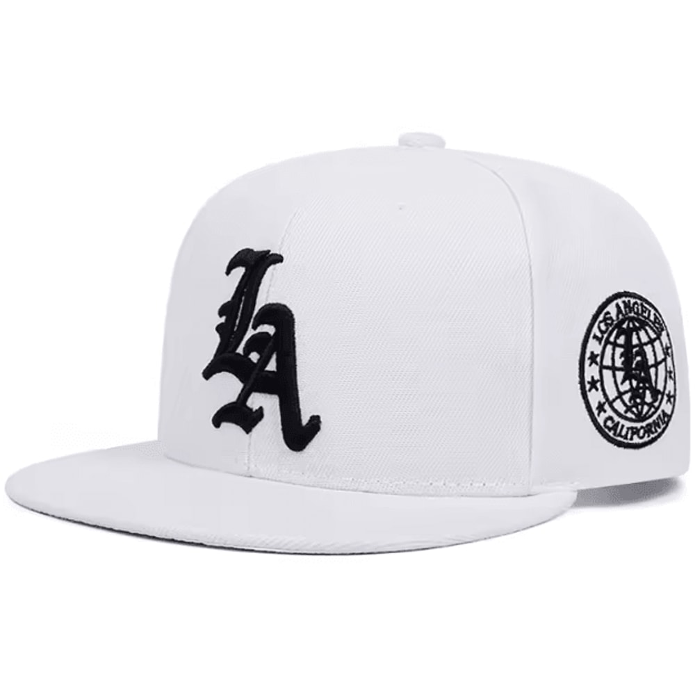 Los Ange Earth Embroidered Cotton Baseball Cap For Casual Streetwear And Sun Protection 2