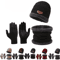 Windproof Winter Hat Scarf And Gloves Set With Cashmere Lining For Full Cold Protection 0