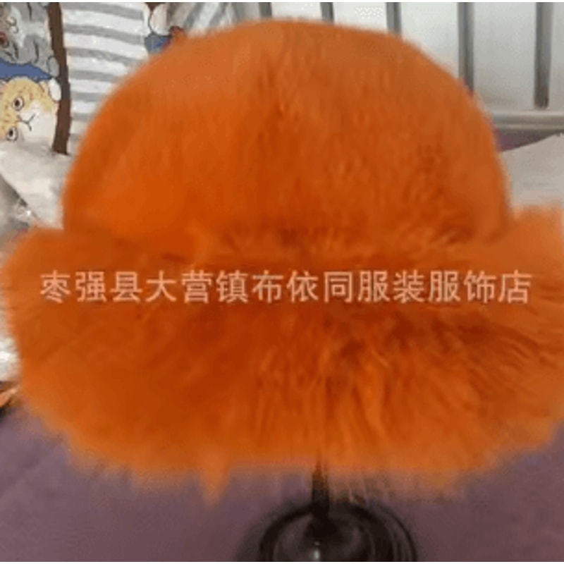 Fluffy Plush Fur Winter Hat With Ear Protection For Warm Outdoor Style 7