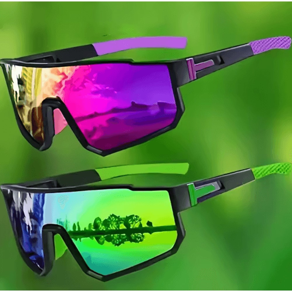 2 Piece Colorful Accent Fashion Glasses Set For Lightweight Everyday Style 6