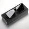 Black Square Frame Fashion Glasses For Unisex Street Style And Everyday Wear 0