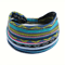 Bohemian Elastic Cotton Headscarf Wide Headband For Breathable All Day Comfort 2