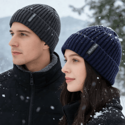 stay warm, comfortable, and effortlessly stylish during cold days. this plush fur lined beanie is designed with a soft i