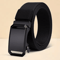 Automatic Buckle Canvas Tactical Belt For Men Durable Adjustable Workwear And Outdoor Use 3